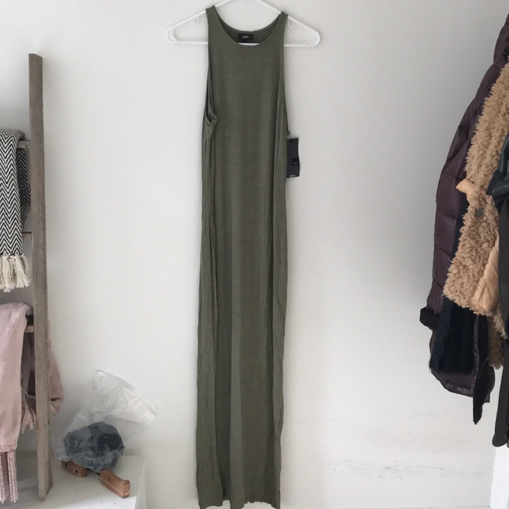 Green cotton stretch maxi from Target